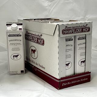 Hamfelder Biomilch 1 L 3.​8% 