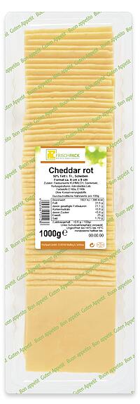 Cheddar rot 1kg in 20g Scheiben 